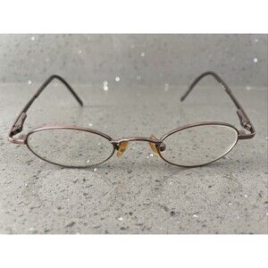 Minimize 5106 silver bronze 42-22-135 Metal Full Rim Eyeglasses Frames ONLY oval